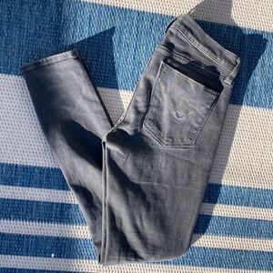 Womens Hudson Jeans, Grey: distressed, in EUC! Size 26🔥